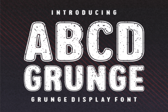 Abcd Grunge: How a Vintage-Edgy Typeface Can Elevate Your Campaign Visuals