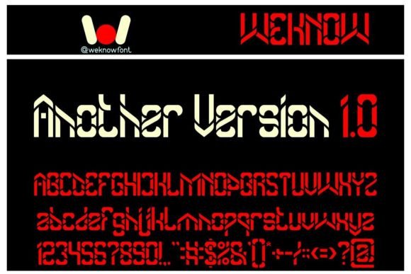 Another Version: A Designer’s Take on This Bold Display Font