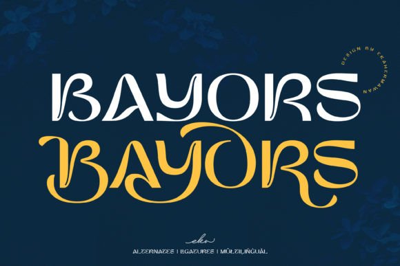 Bayors: How a Unique Display Font Can Elevate Your Campaign Visuals