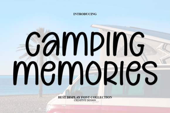 Camping Memories Font: A Modern Display Typeface for Digital Design