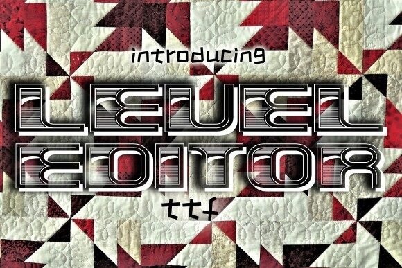 Level Editor: A Display Font That Elevates Brand Identity