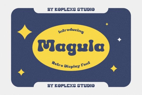 Magula: A Retro Groovy Font for Editorial Charm