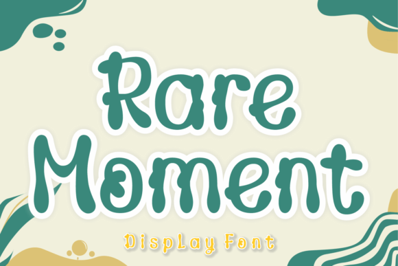 Rare Moment: A Quirky Display Font for Web Designers