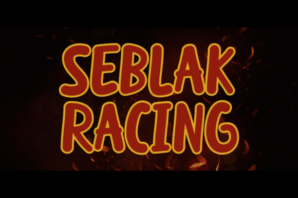 Seblak Racing: The Bold Display Font That Powers Scroll-Stopping Marketing