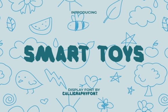 Smart Toys Font: A Playful Display Typeface for Modern Web Design