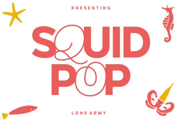 Squid Pop: A Fresh Display Font for Modern Web Design Projects