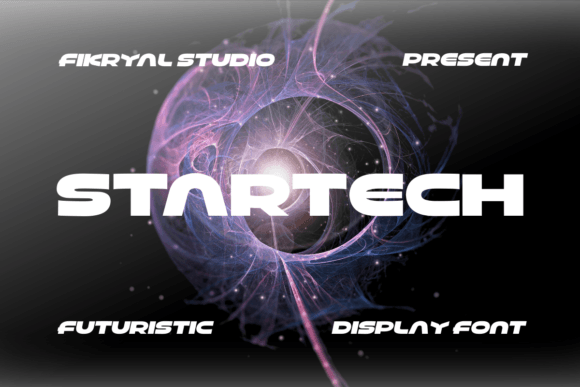 Startech: A Futuristic Display Font for Modern Branding Projects