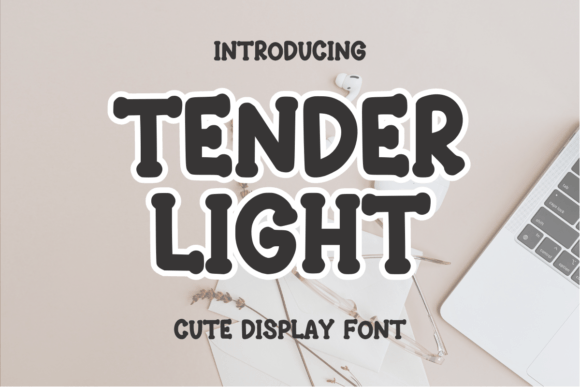 Tender Light: A Sweet & Versatile Display Font for Modern Marketers